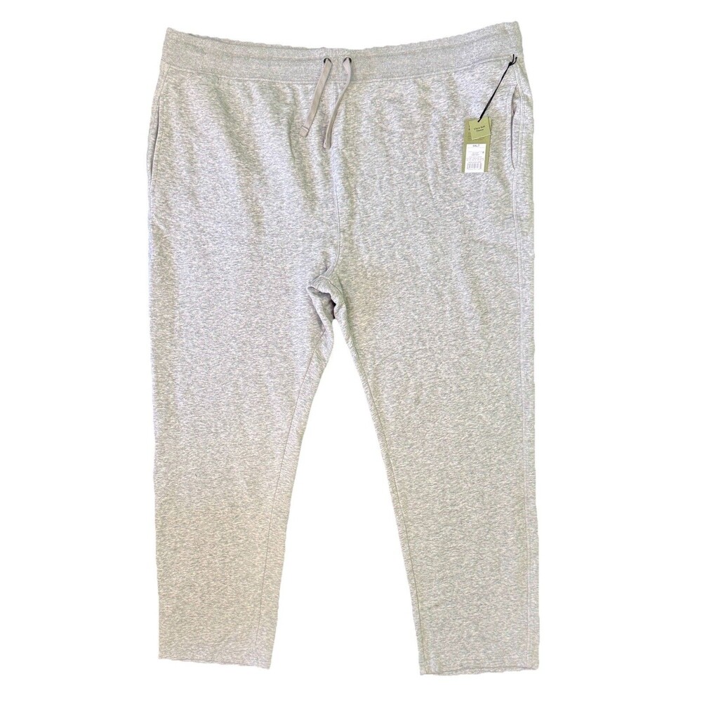 Goodfellow Mens Sz 4XL Tall Gray Sweatpants Pull On Active Jogger Stretch NEW